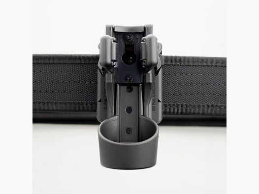Drehbares taktisches Kunststoffholster LHU-04 für Taschenlampen