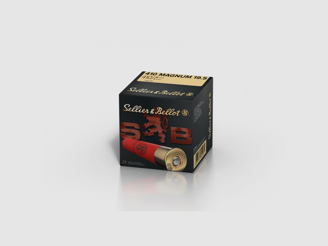 S&B 410/76 19,5 GRAMS 3 MM 25 PCS