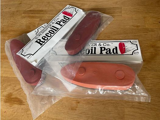 S.W. Silver & Co. Recoil Pads | Almohadillas de retroceso | Tapones de culata