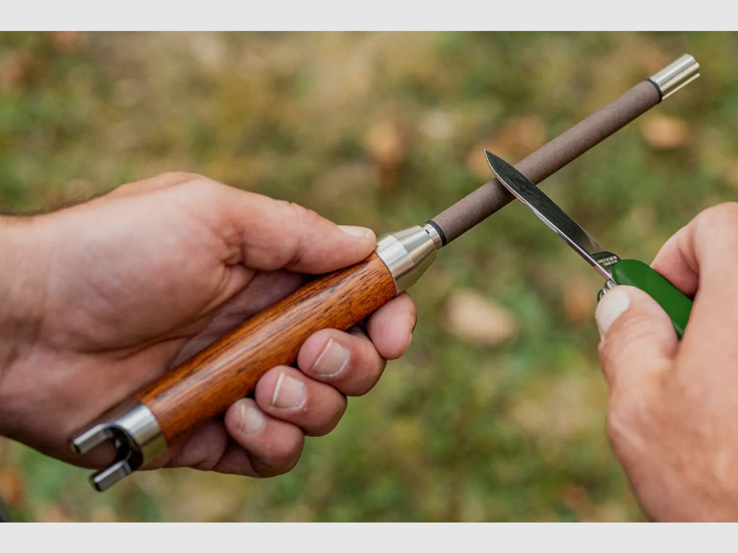 XADR ONE Profi Messerschärfer Mahagoni