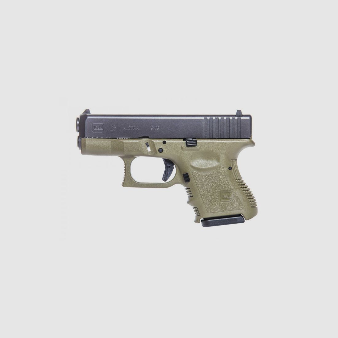 PRINTEMPS GLOCK - GLOCK 26 SUBCOMPACT GEN3 OD-GREEN KAL.9X19 - KATEGORIE B