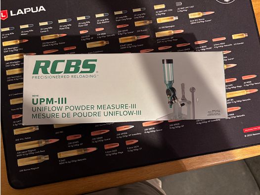 RCBS Uniflow III 3 Pulverfüller - neu & ovp