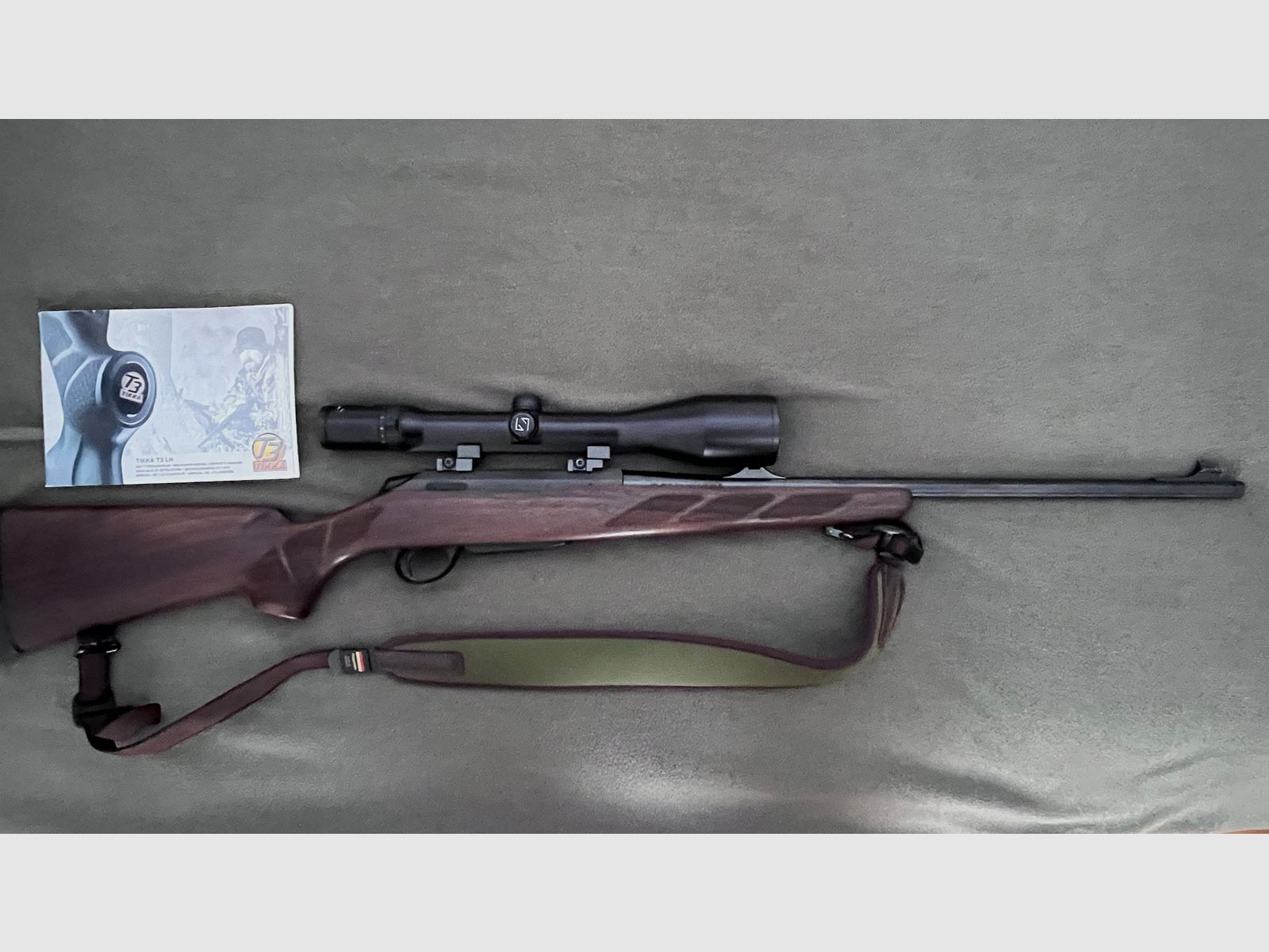 Tikka T3 Hunter, Linksausführung, Kal. 30.06 Sprg, ZF Zeiss  3 -12 x56 T*