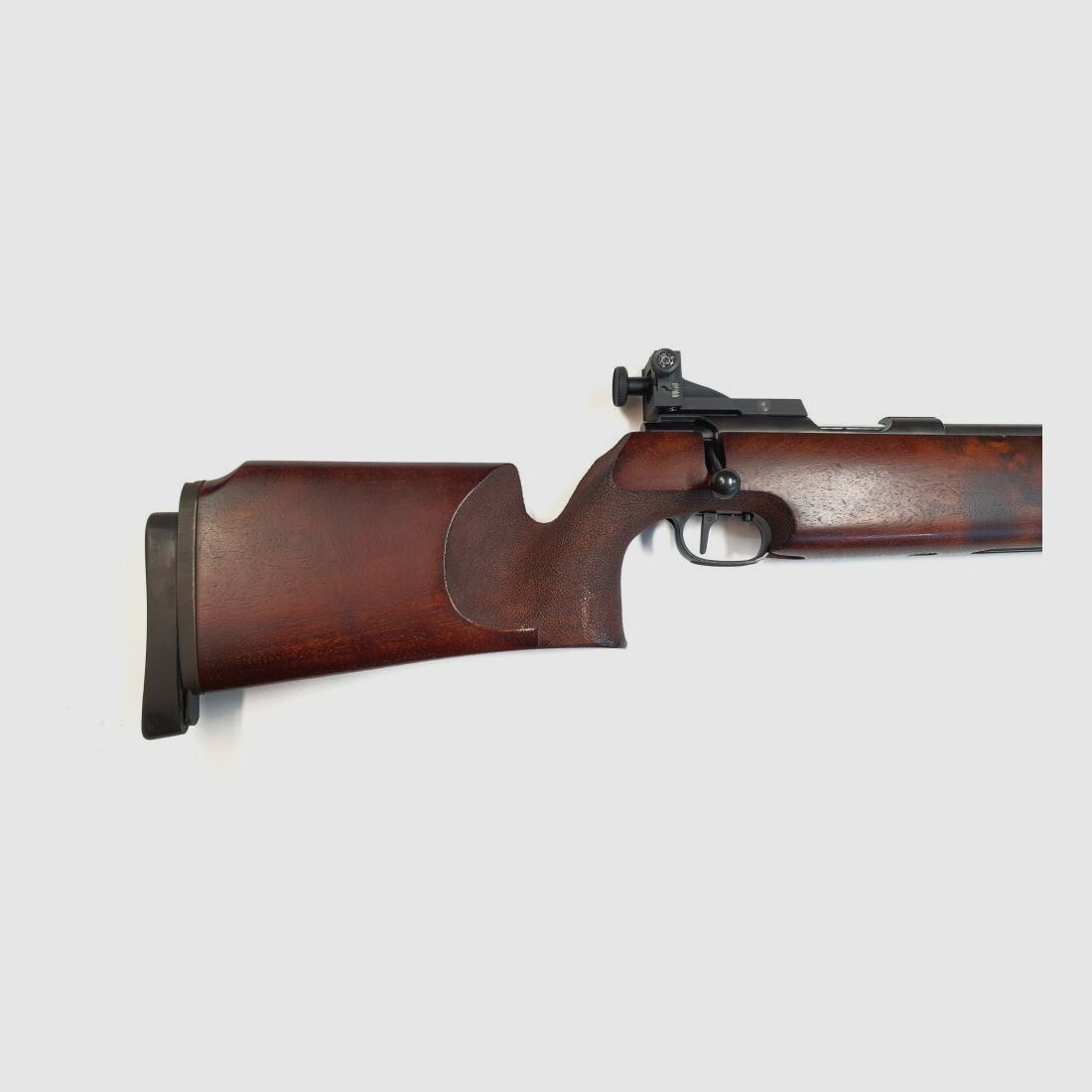 Rifle de un solo tiro Walther, Rifle de competición Walther KK en calibre 22L.r. con dioptría, diafragma iris, mirilla anular, imagen 2 de 10