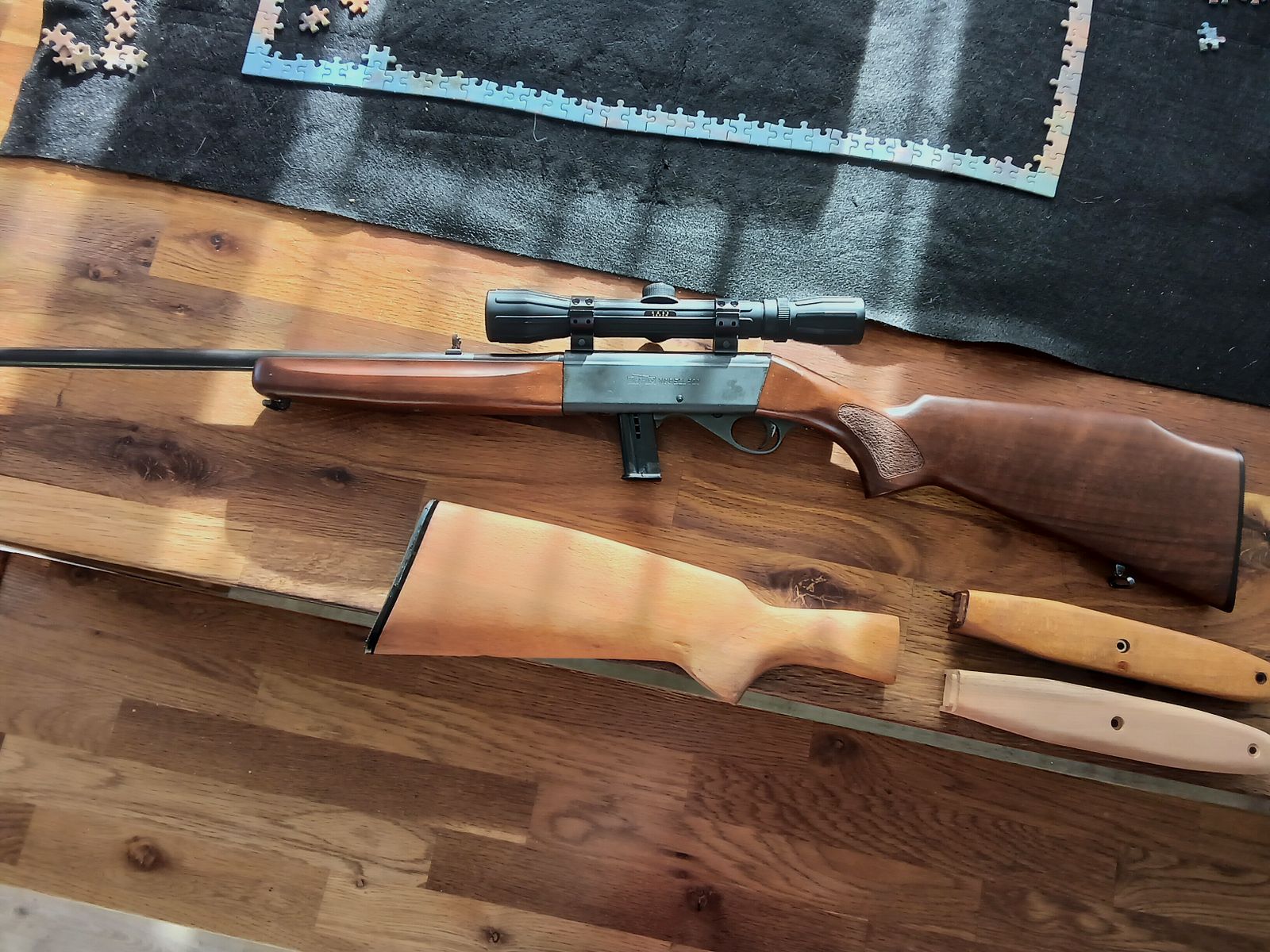 Anschütz 520/61 karabina samopowtarzalna, półautomatyczna KK .22lr