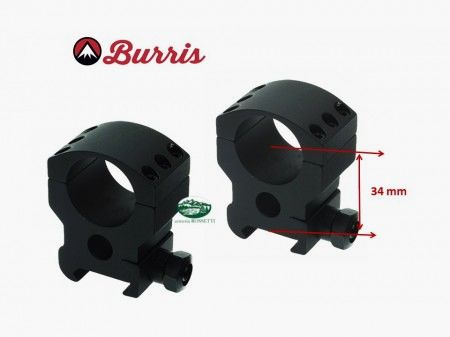 BURRIS Ringe XTREME TACTICAL XTR 30mm Hoch 420164