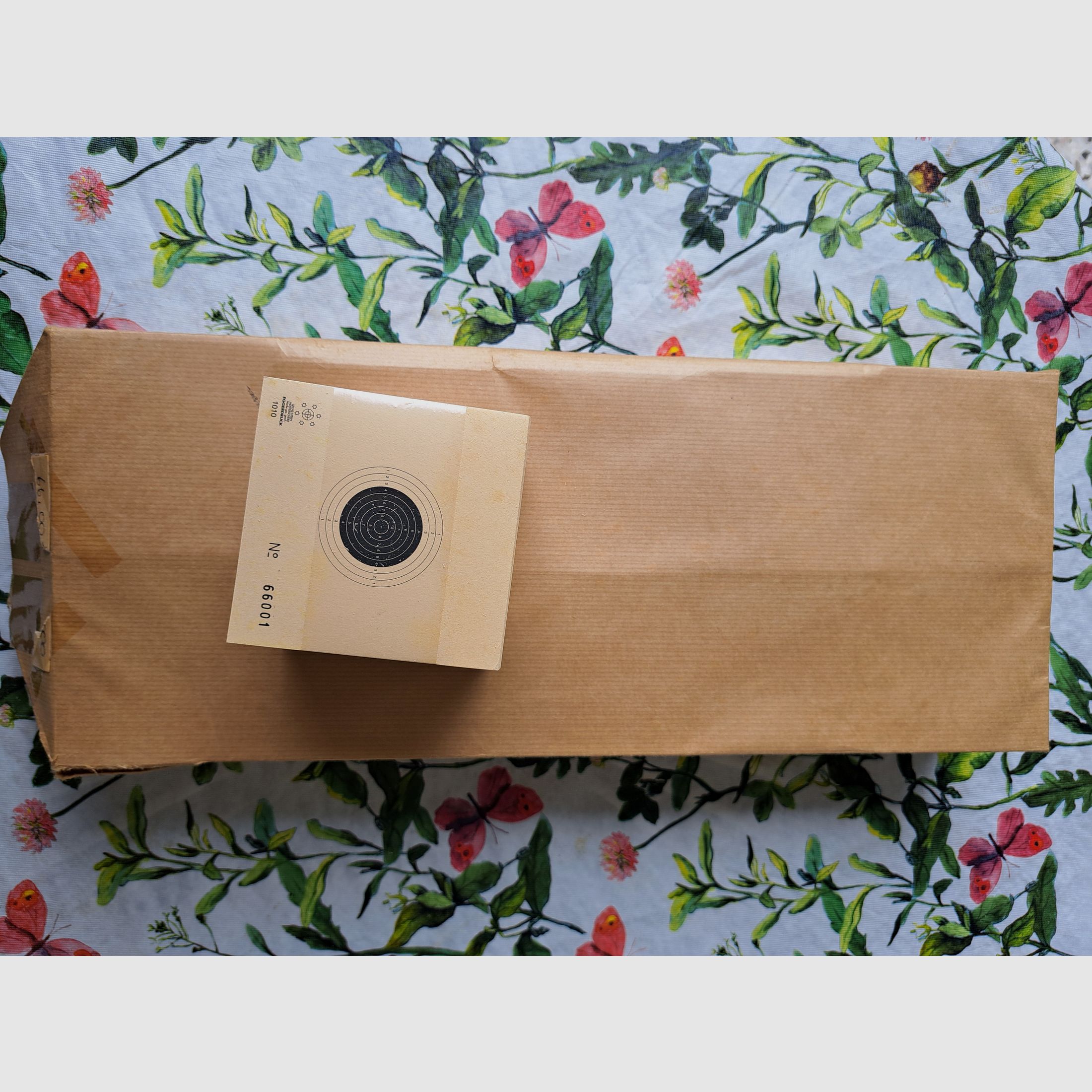 200 x target sheets for air rifle (10-piece ring target)