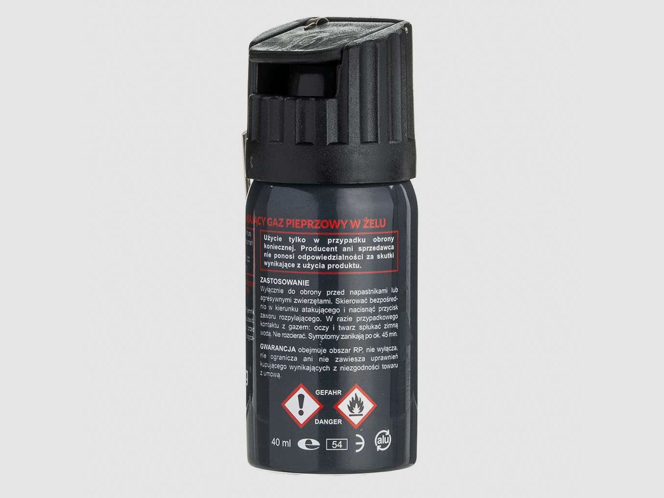 Spray de pimienta Graphite 40 ml cone, imagen 2 de 2