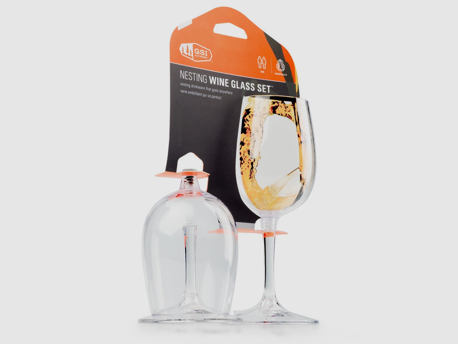 Bicchieri Nesting, Calice da vino bianco, immagine 3 di 4