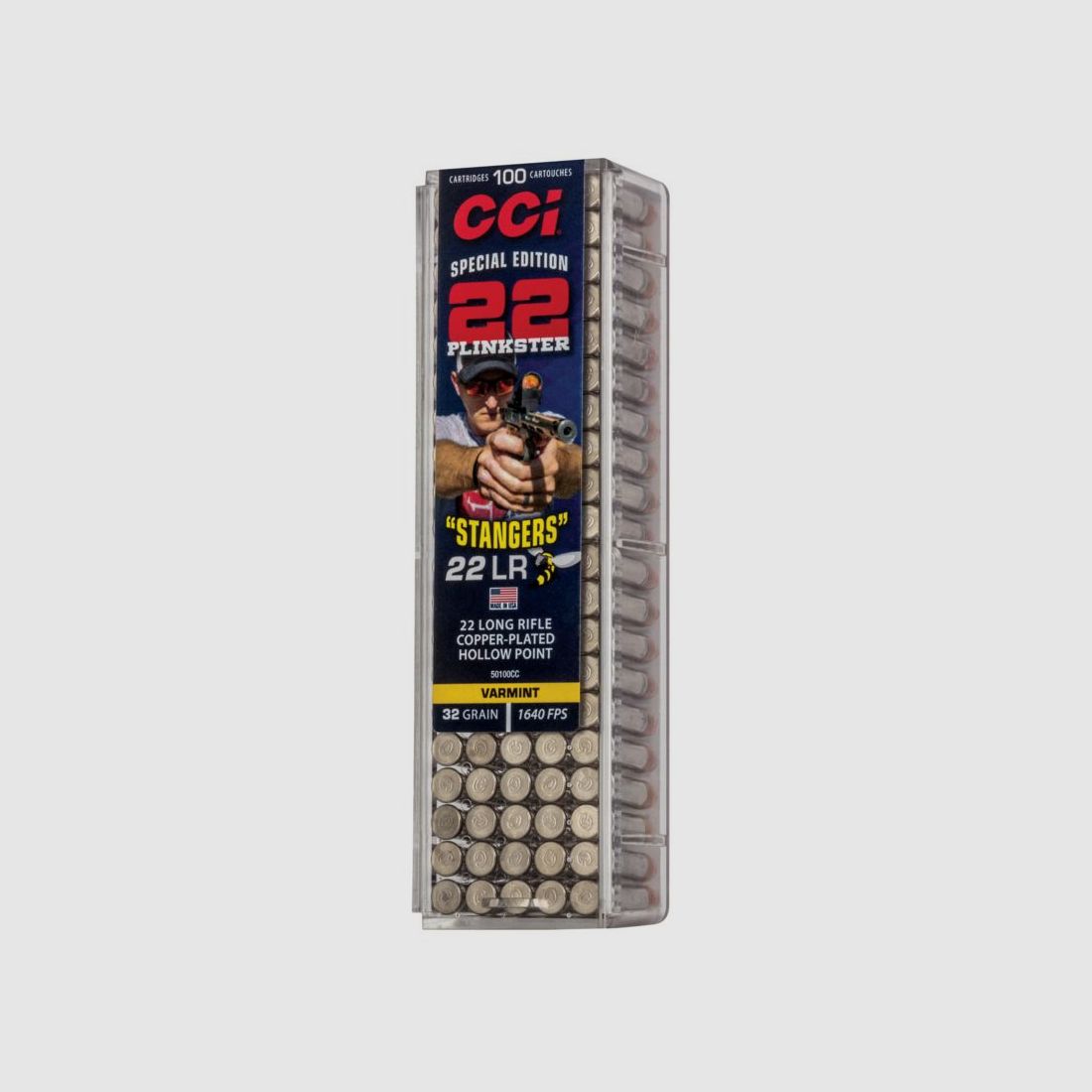 CCI .22 lr. Copper Plated HP 2,1g/32gr, image 2 sur 4