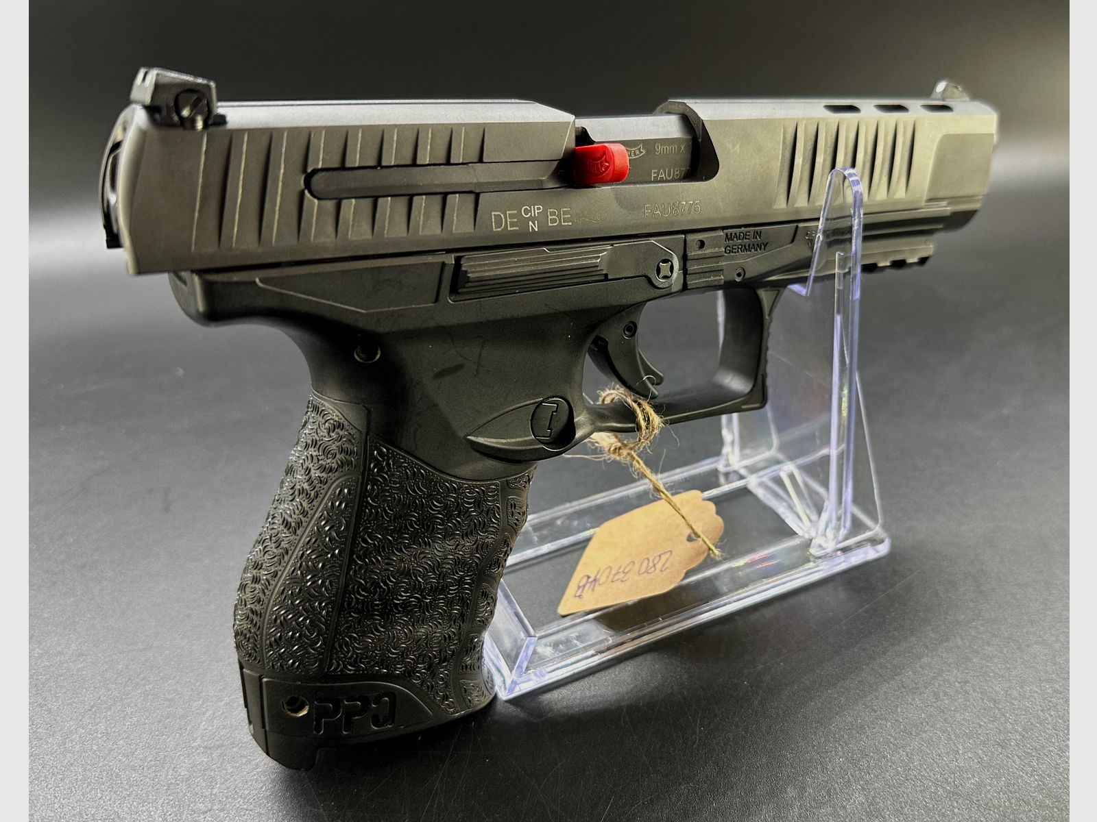Vorführwaffe Walther halbautomatische. Pistole PPQ M2 9x19 5" 15R 9mm Luger, Bild 5 von 6