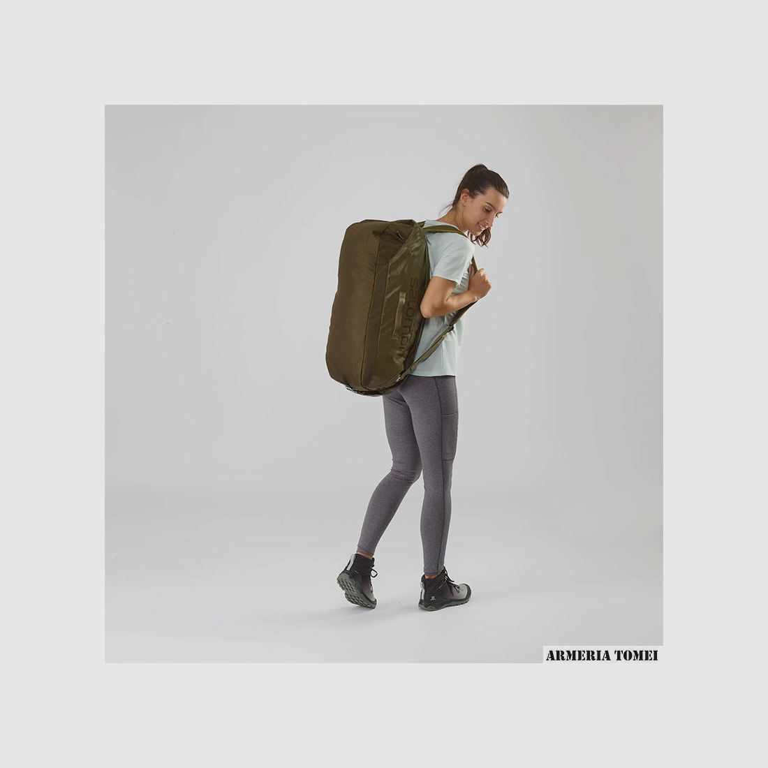 SALOMON – OUTLIFE DUFFEL 45 Olive Night / Martini Olive, Bild 4 von 5