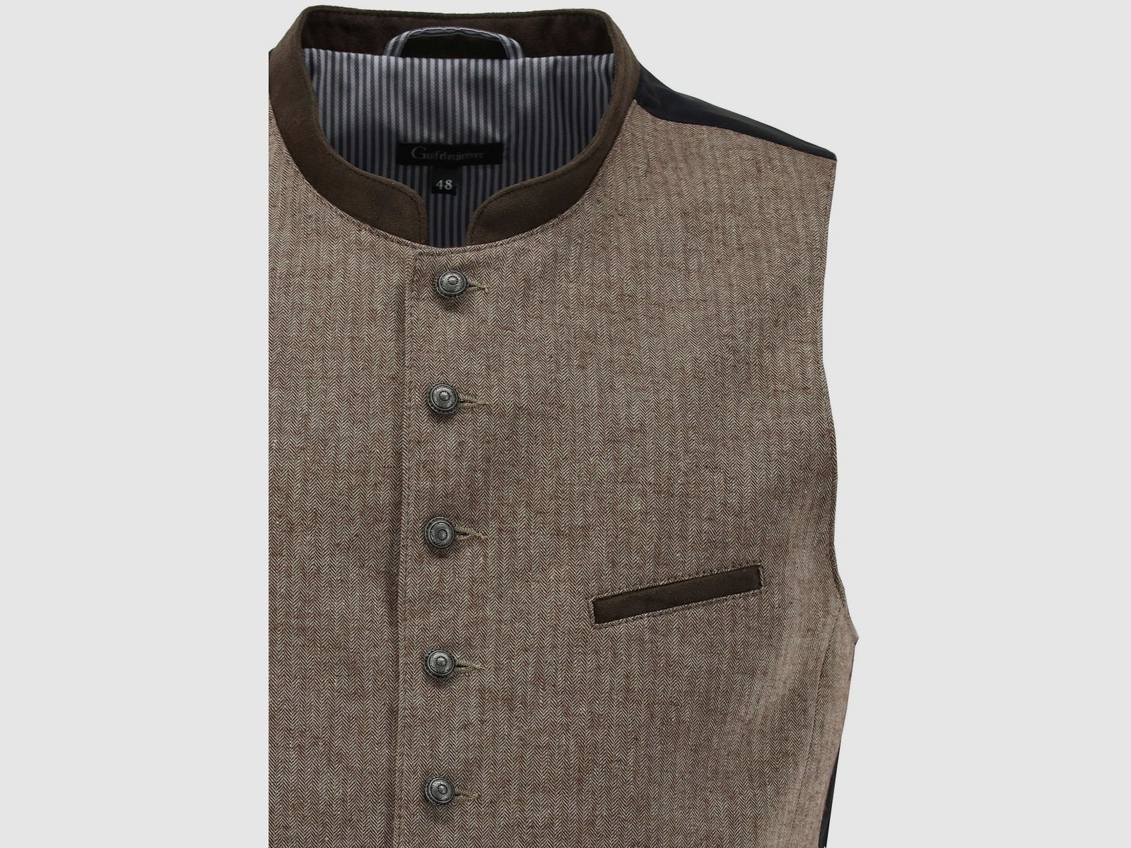 OS TRACHTEN GILET LINO, immagine 3 di 5