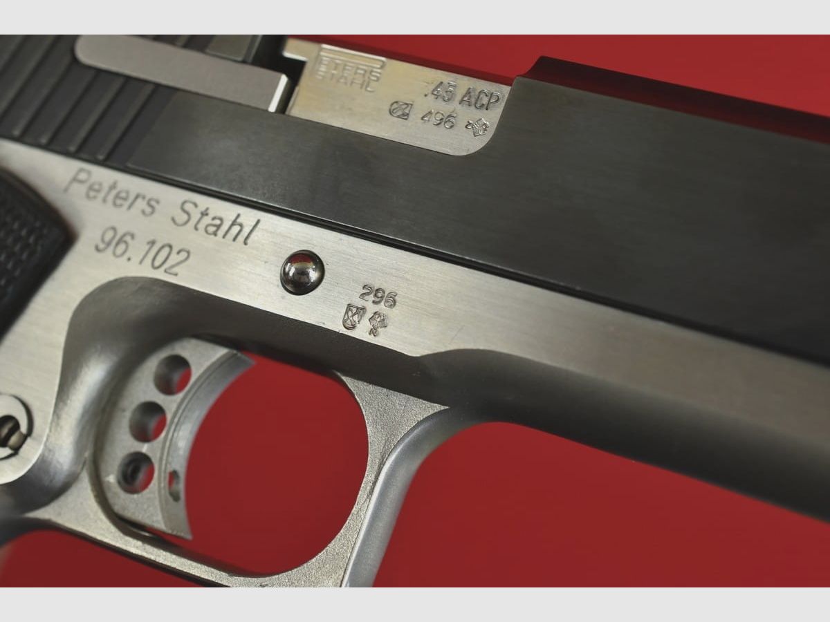 #2518 PETERS STAHL Pistol Multi Caliber, cal. .45 ACP / 9x19, image 14 of 32