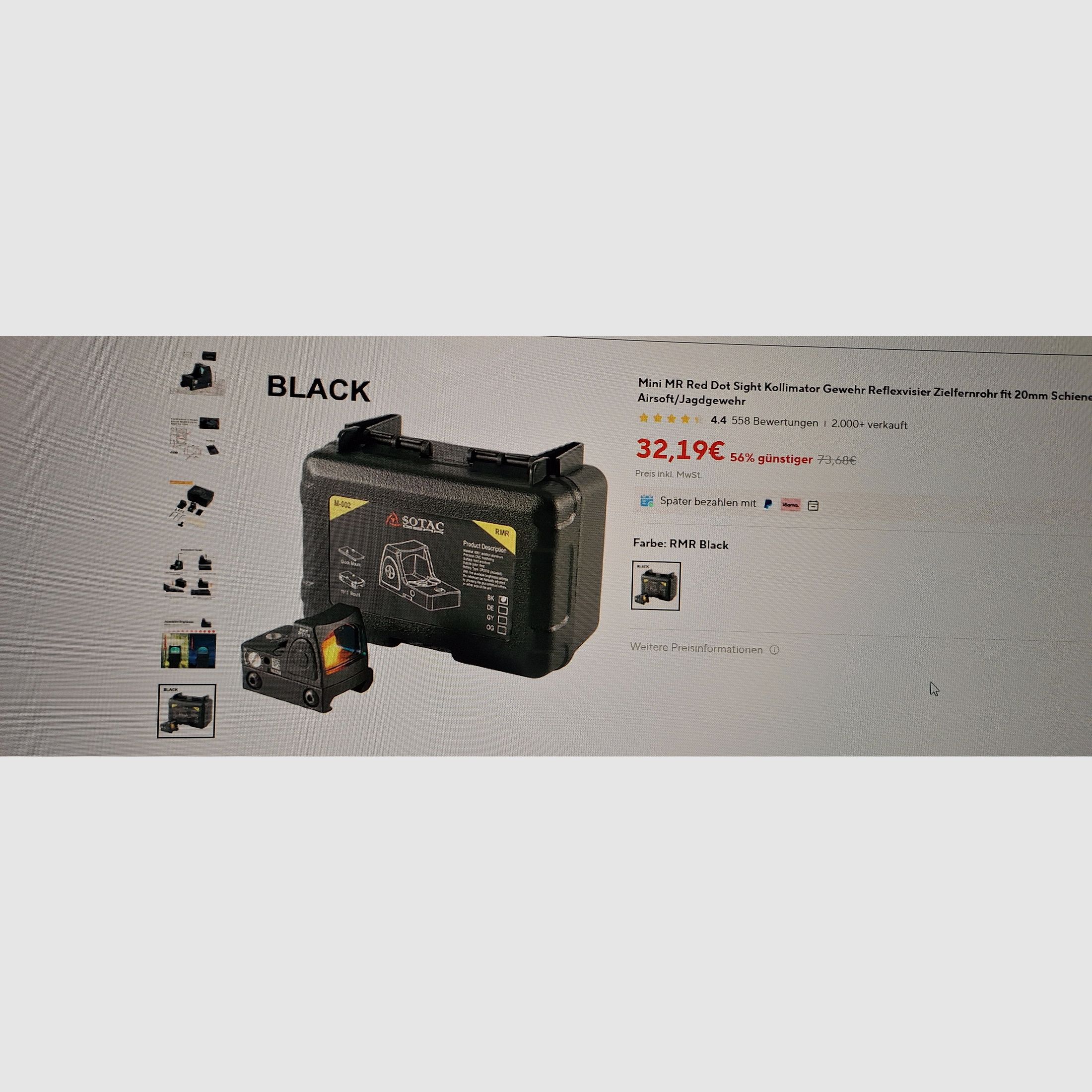 Red Dot various manufacturers