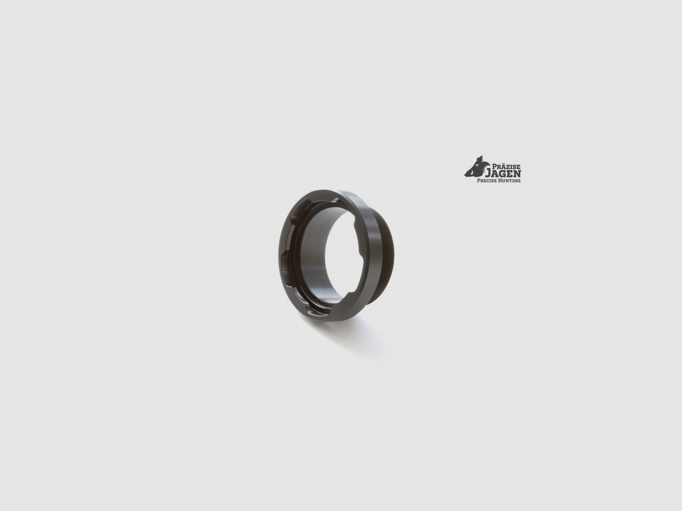 Adapter ring precise hunting on thread M52x0.75 for observation eyepiece