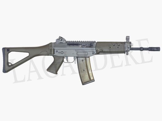 SAN SWISS ARMS SG 553-1 LB GRÜN HA DIOPT+RAIL (SEMI-AUTOMATISCHES STURMGEWEHR)