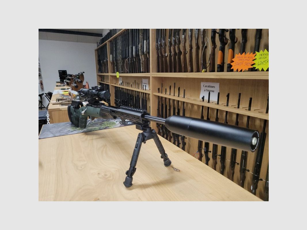 Tikka T3X Superlite Flûtée .243 + GRS-Chassis + RDS FREYR & DEVIK + FIREFIELD-Zielfernrohr, Bild 5 von 7