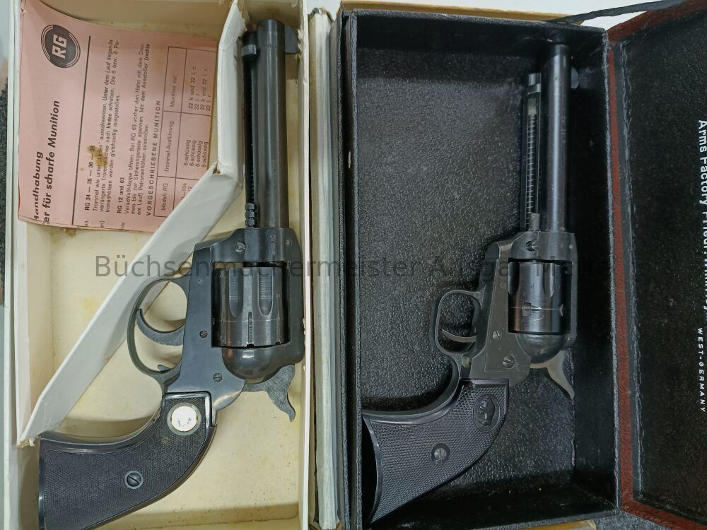 2x Heym + Röhm Single Action Single Action