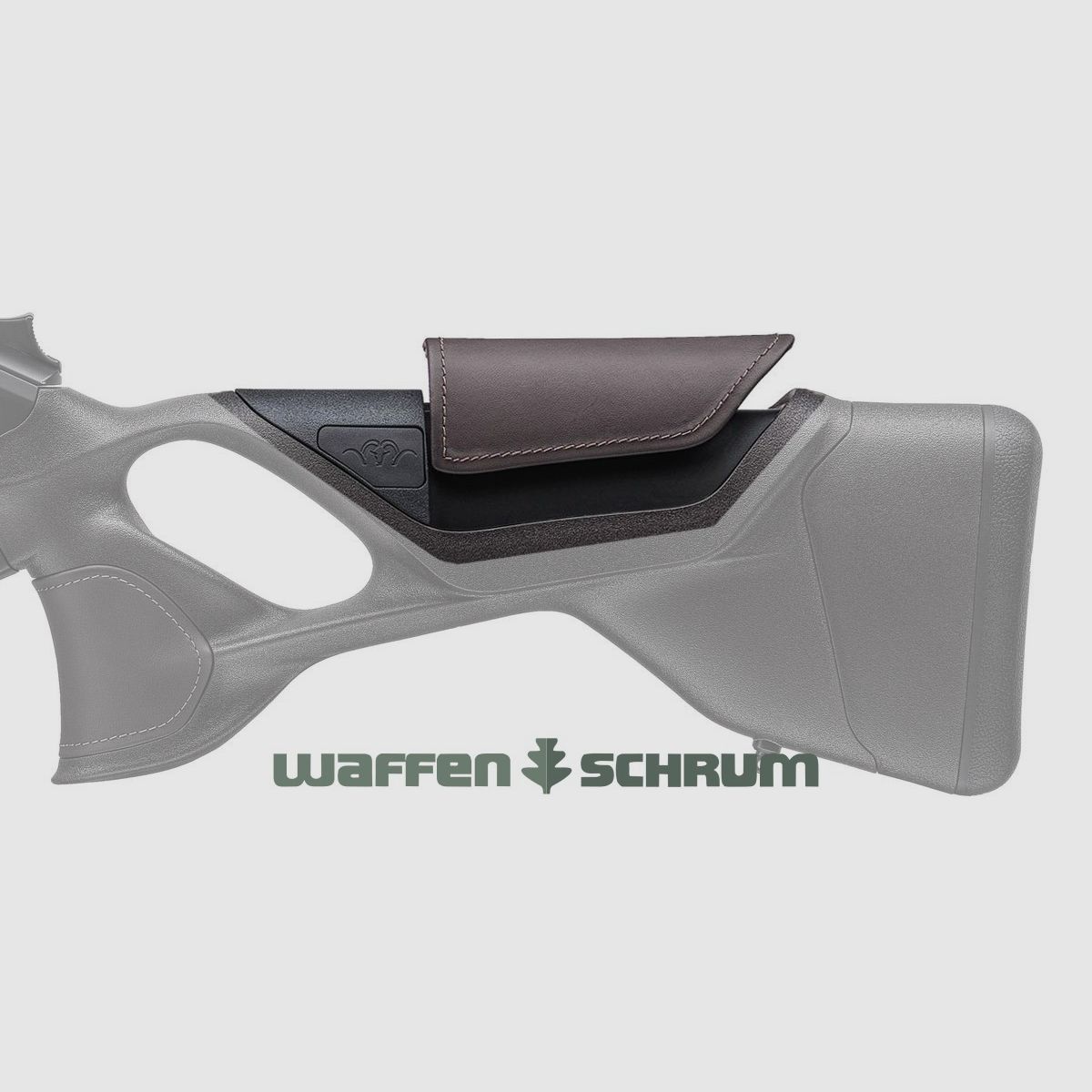 Blaser R8 Ultimate Leder verstellbarer Schaftrücken / Echtleder Cocoa