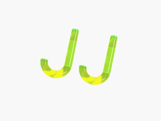 2 UV barrel lights green