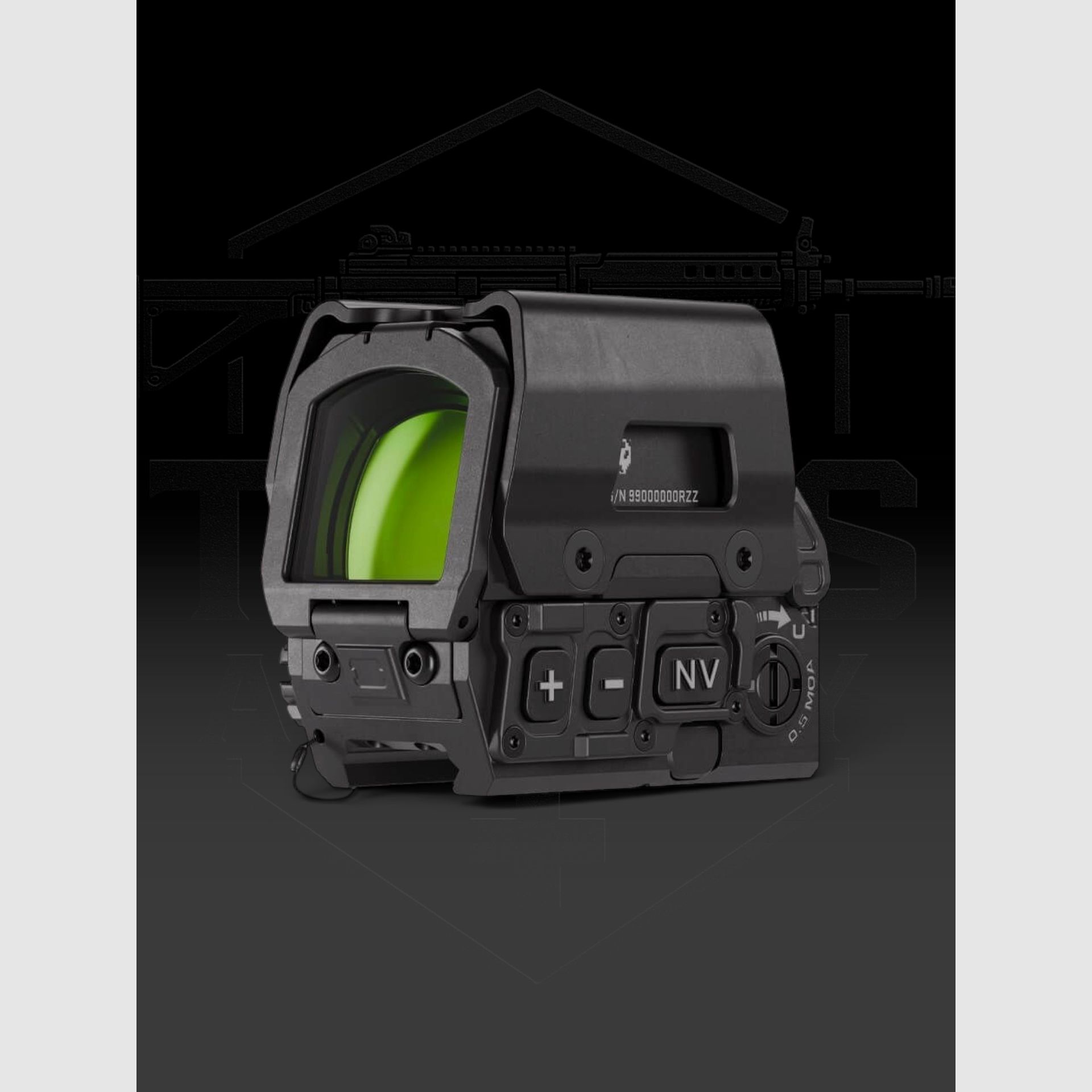 SIG SAUER Romeo 8T AMR copertura, nera, immagine 5 di 5