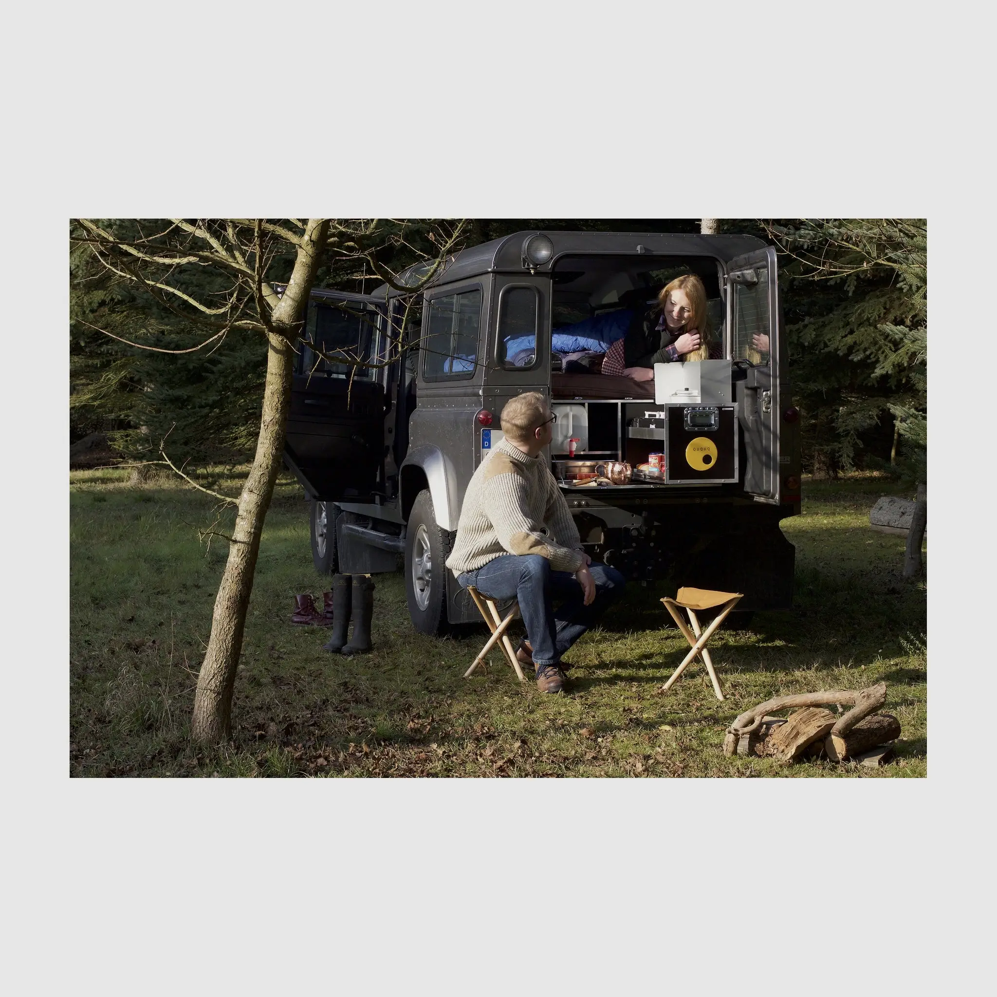 QUQUQ D-Box Camping Box for Land Rover Defender 110, image 4 of 4