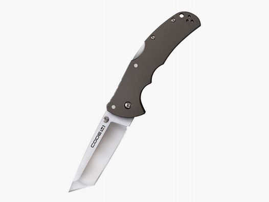 Cold Steel Taschenmesser Code 4 Tanto Point, S35VN, Glatte Schneide
