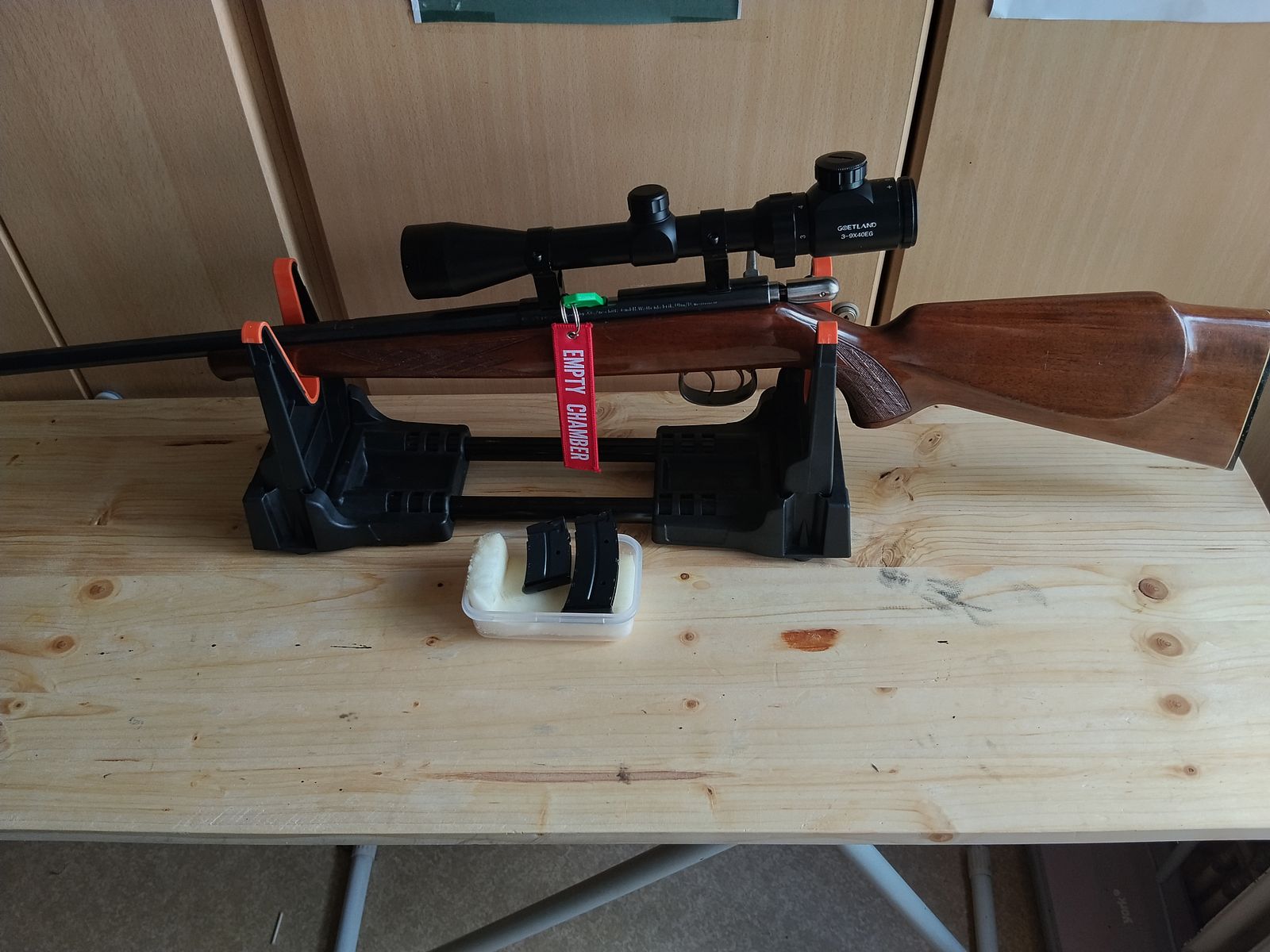 Büchse Anschütz 1415/16 Repetierer 22mm