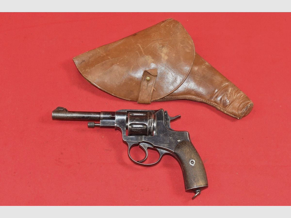 #8404 Nagant-revolver M1895, bouwjaar 1898, Rusland, kal. 7,62 Nag., afbeelding 1 van 45