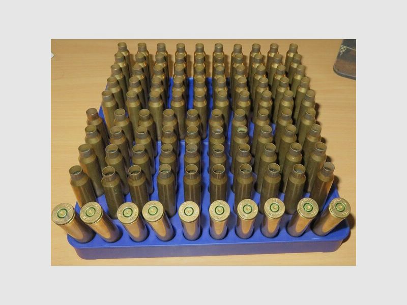 100 Hülsen .300 Win Mag MEN - 1x abgeschossen