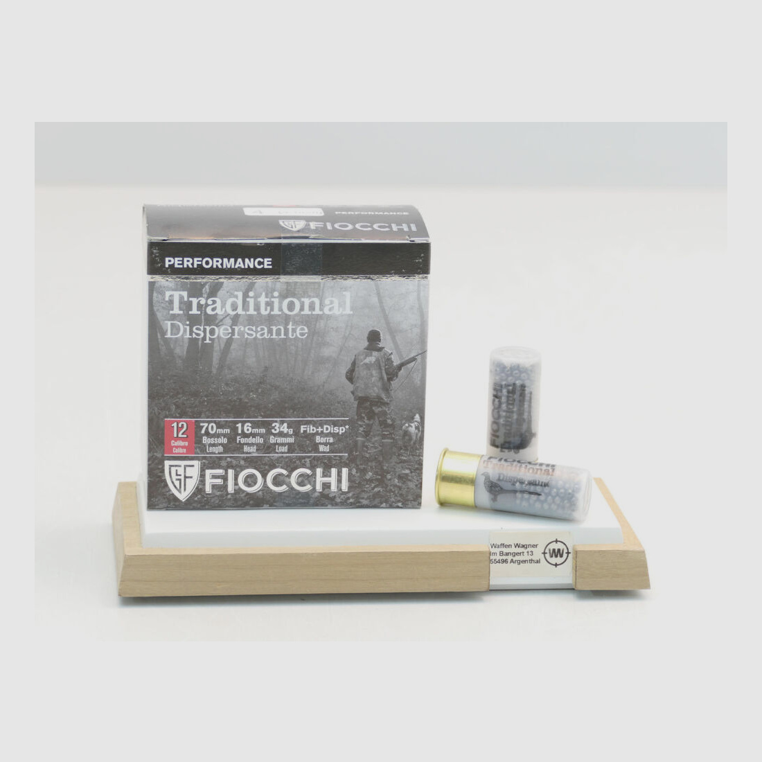 FIOCCHI Jacht Dispersant 3,2mm 34g A25 12/70