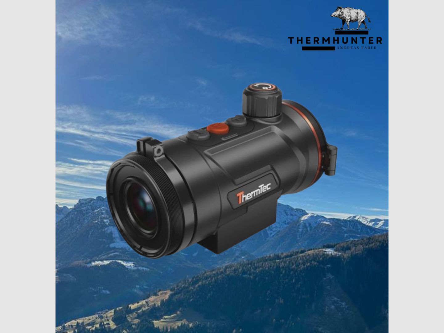 ThermTec Hunt Pro 650 inklusive Adapter Wärmebildvorsatzgerät