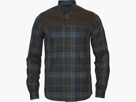 Härkila Anker L/S Camicia Uomo Blu Scuro, 3XL