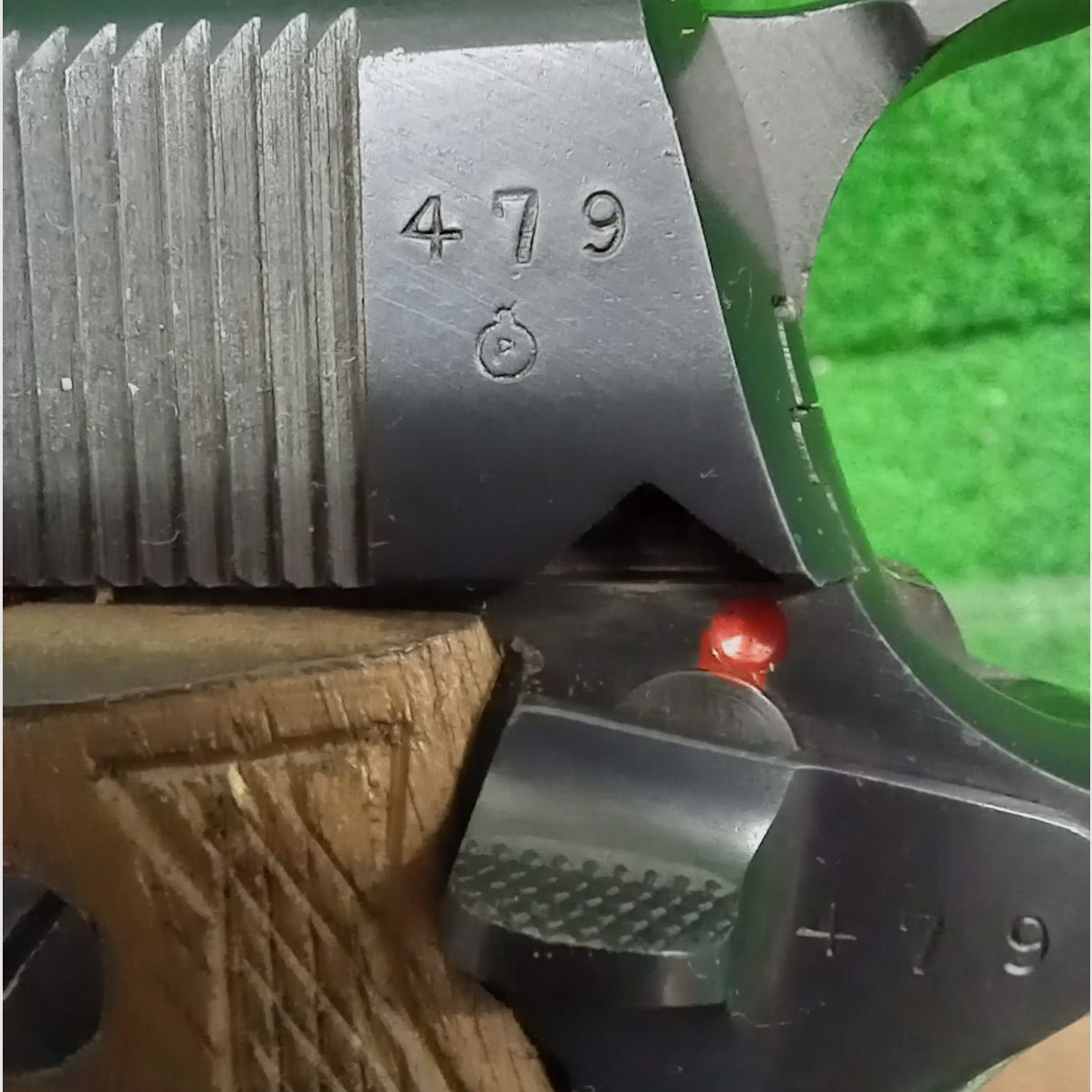 Star B Polizei Niedersachsen 9mm Luge. Patrone 08