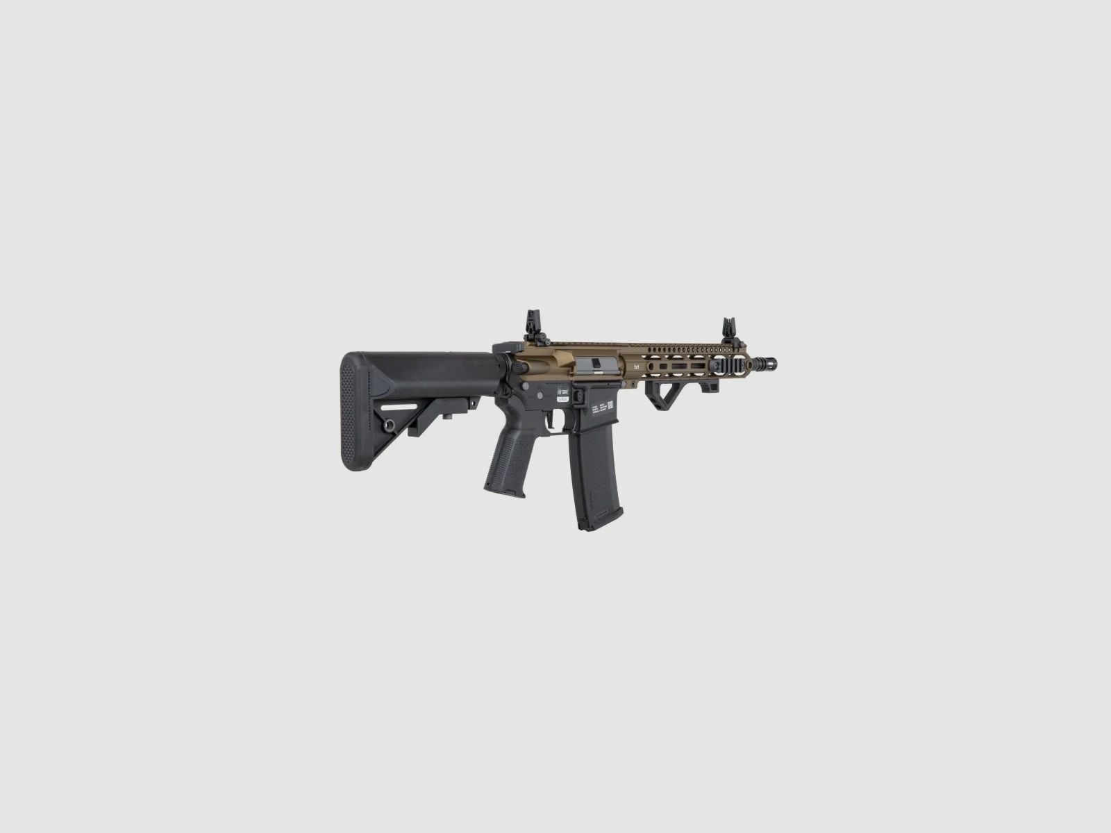 SA M4 Carbine M-LOK (SA-P20 PRIME™ Aster II ETU BLDC™) Rifle Airsoft Libre a partir de 18 años – Chaos Bronze -F-