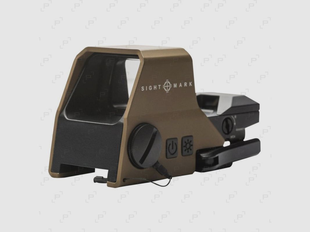 Viseur SIGHTMARK ULTRA SHOT R-SPEC DARK EARTH SABLE point rouge et vert, image 1 sur 2