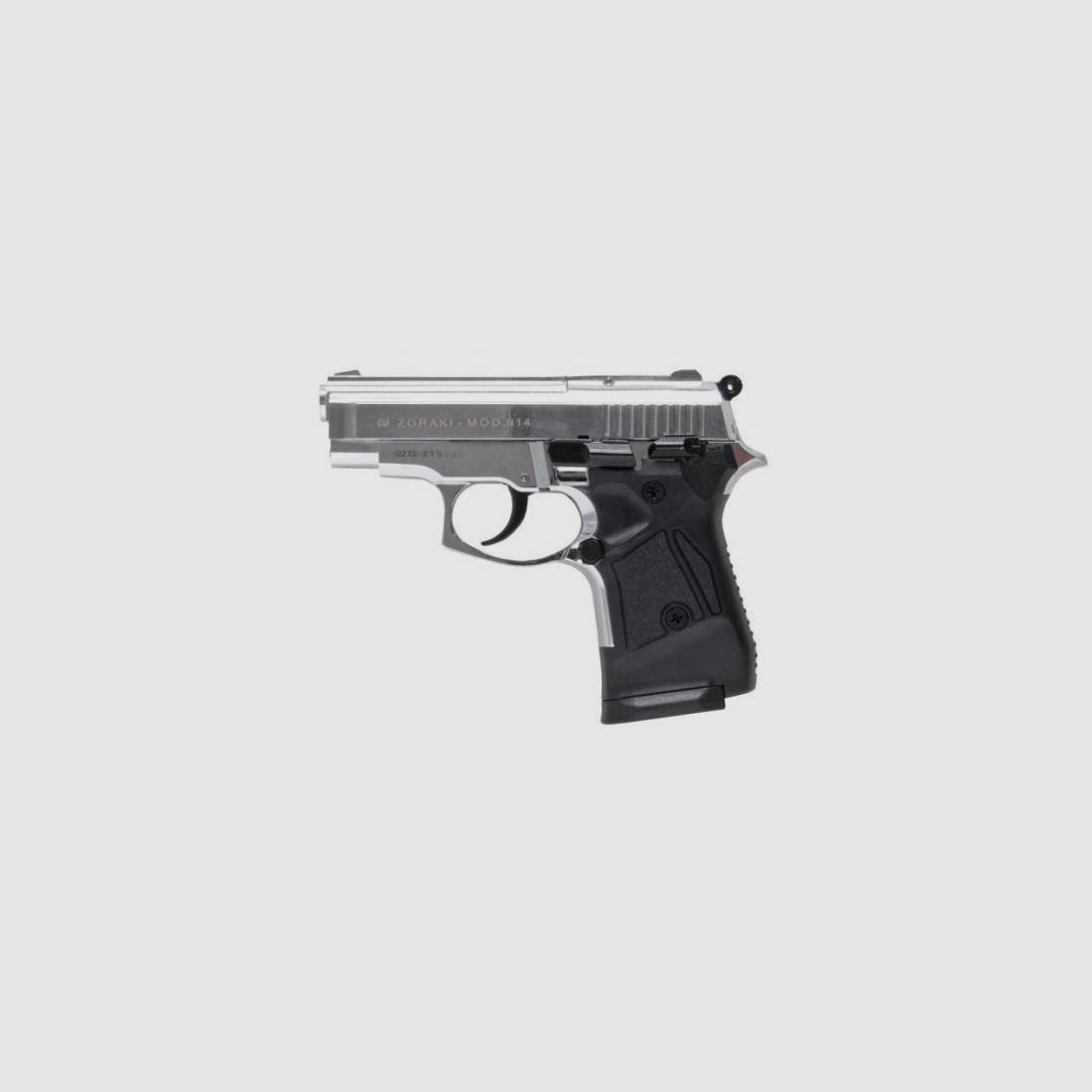 Zoraki Mod. 914 chromé 9mm P.A.K. arme de défense
