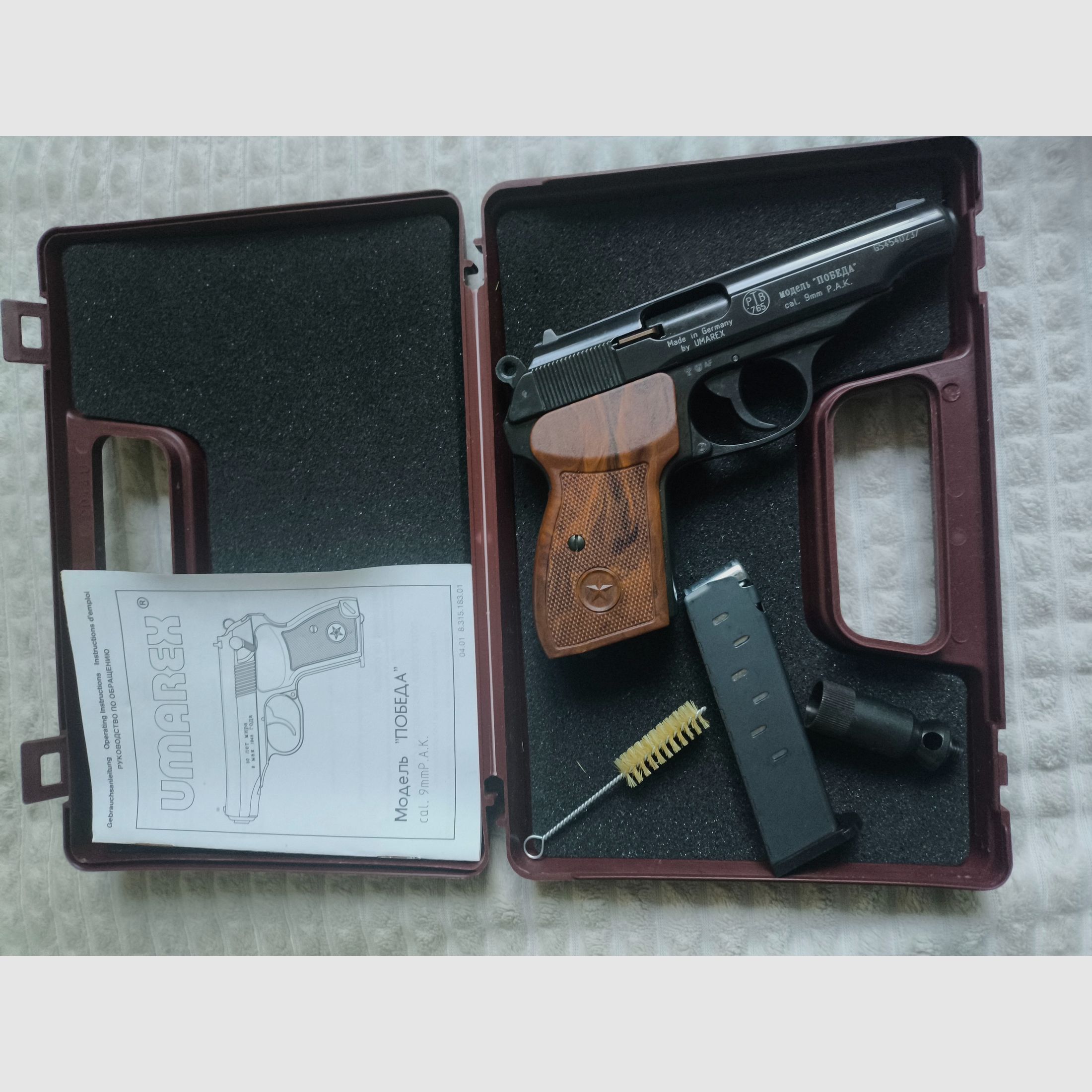 POBEDA Umarex 9mm P.A.K Schreckschusswaffe , Bild 3 von 3