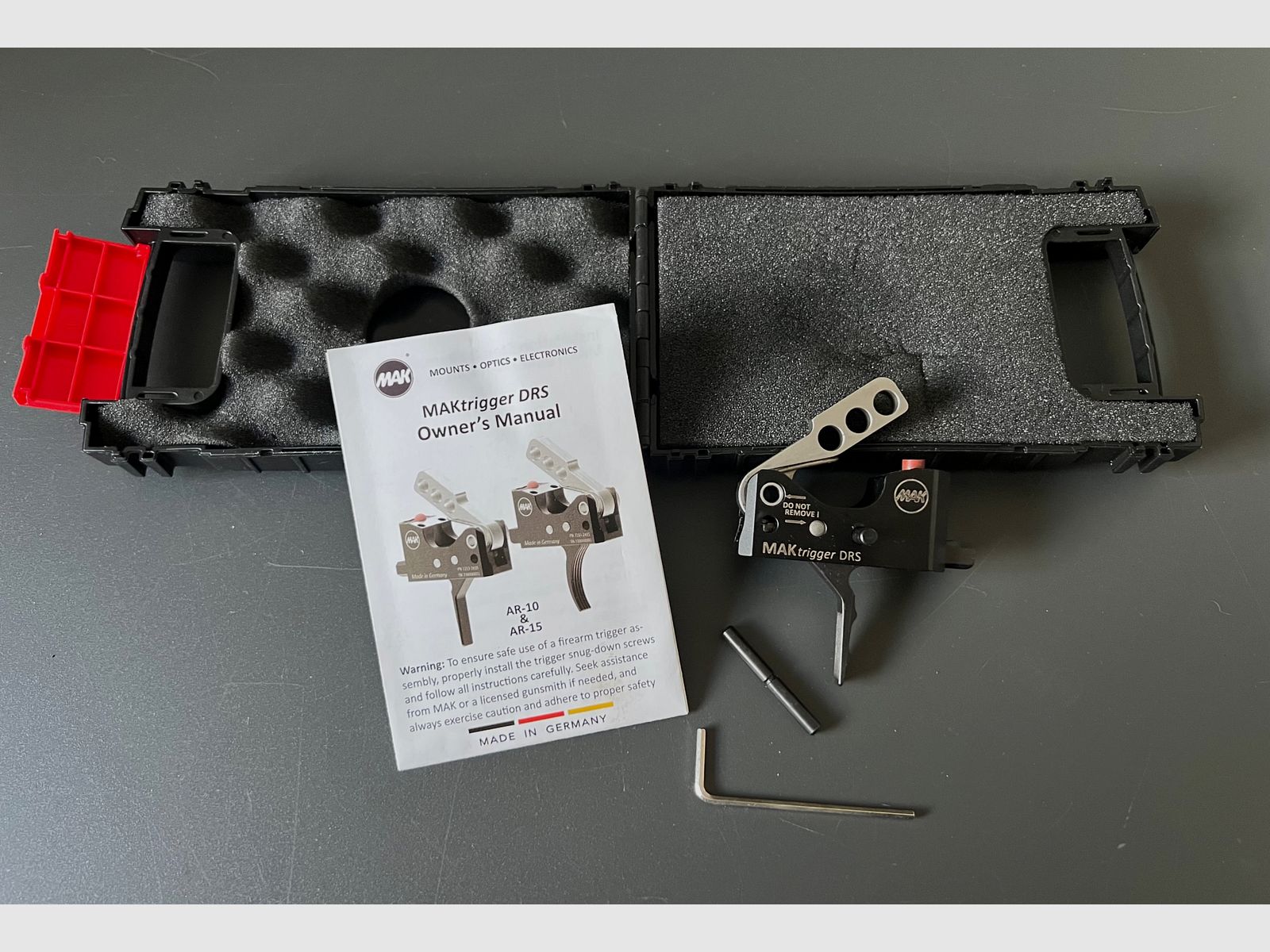 MAK-Trigger DRS AR15 – gerader Abzug, Bild 3 von 5