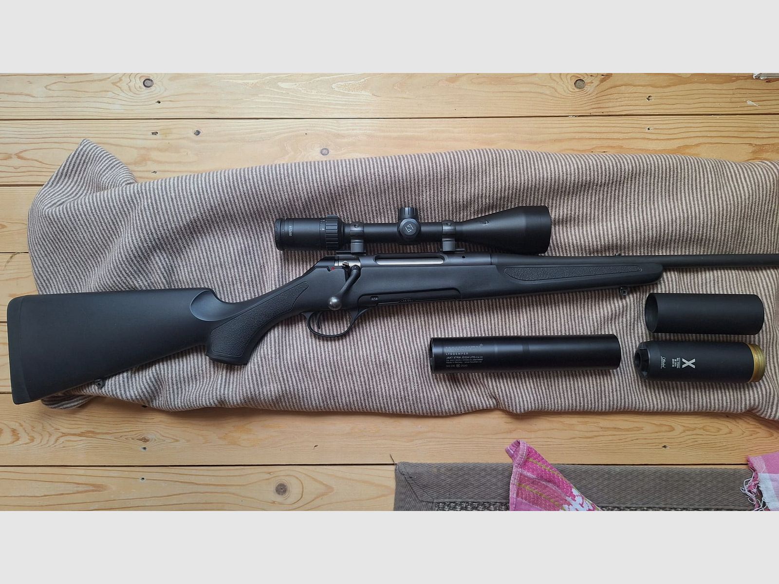Haenel Jäger 10 .30-06, LL55 with thread and Zeiss Terra 4-12