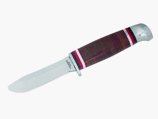 Cuchillo para niños mango de cuero funda de cuero