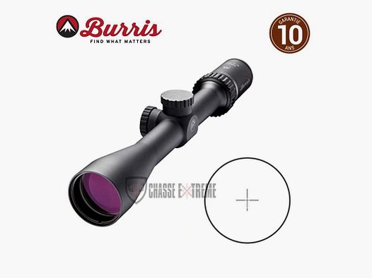 Lunette BURRIS Fullfield E1 3x-9x-40 Ballistic Plex E1