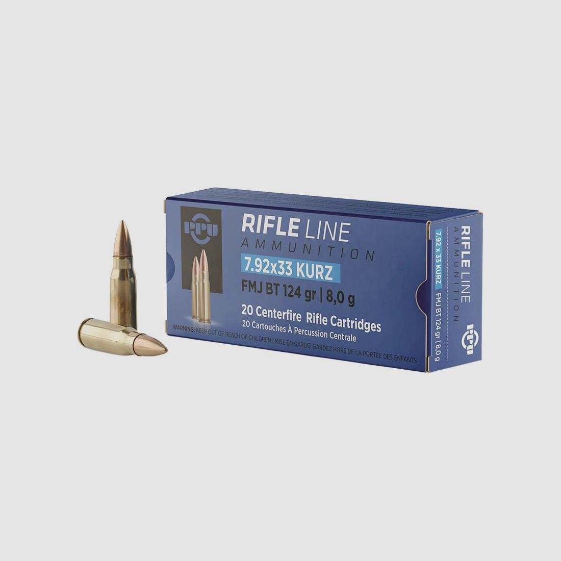 Prvi Partizan PPU BTFMJ 124grs - 20 pcs