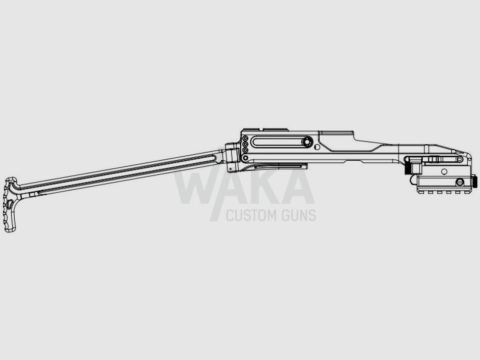 B&T USW-G17 Schaft Kit zu Glock 17, 19 und 23