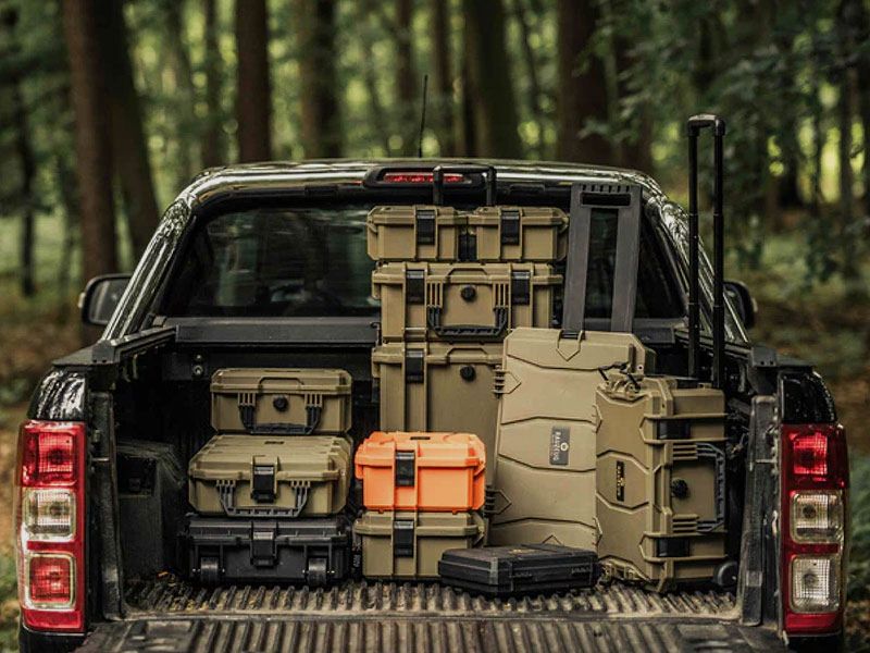 RAUZEUG RTS465H, Rugged-TROLLEY Set OLIVE