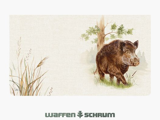 Fritzmann Frühstücksbrettchen Wildschwein