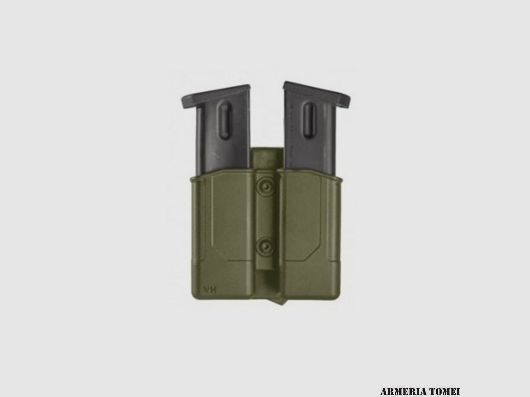 VEGA HOLSTER – PORTE-CARTOUCHE DOUBLE EN POLYMÈRE VERT
