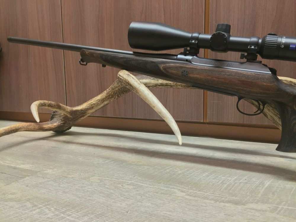 Sauer 101 GTI, mit Zeiss Conquest V4 3-12x56