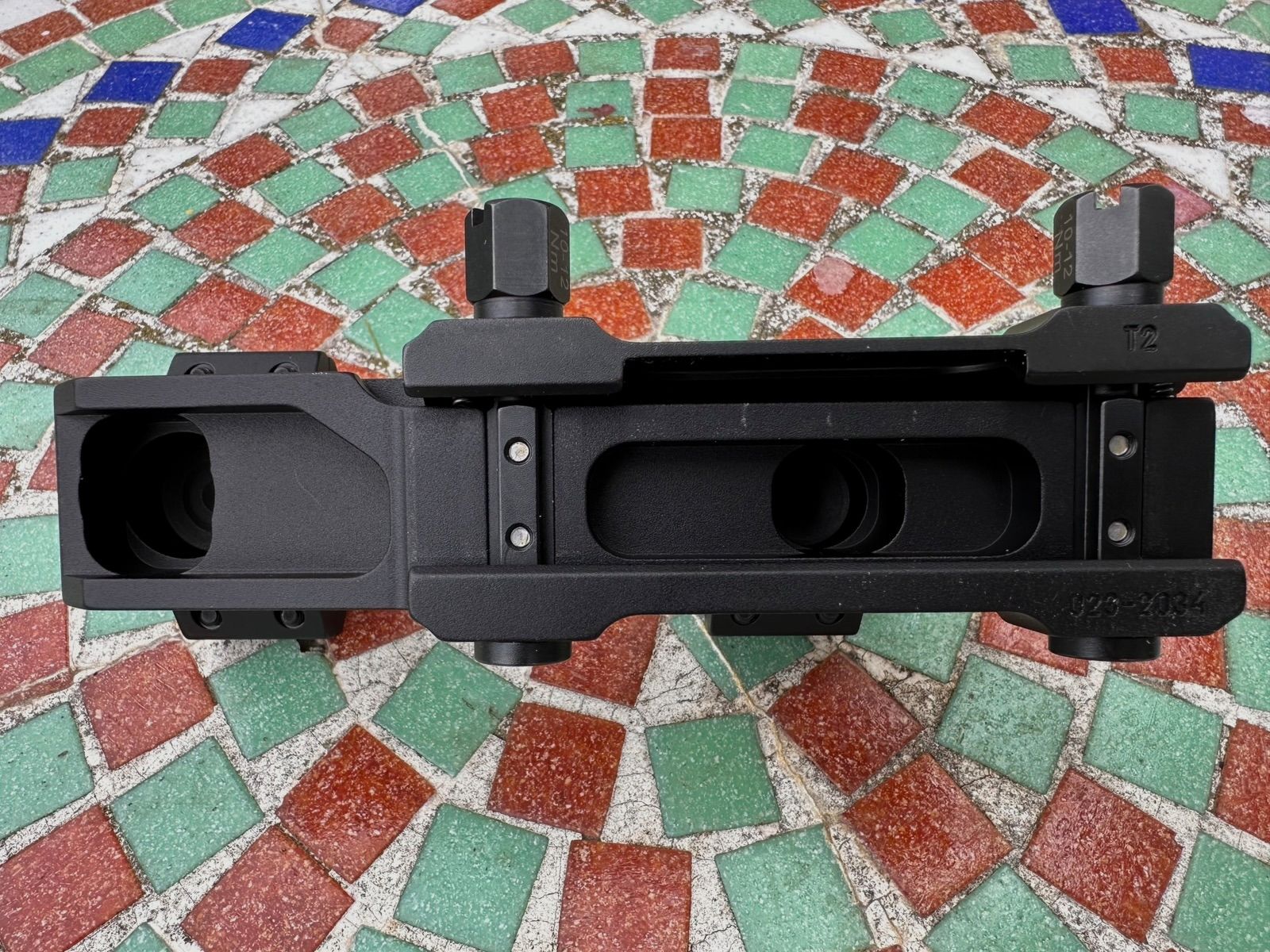 Eratac-Zielfernrohr-Montage 30mm Ringe mit 20 MOA Vorneigung Picatinny Neuwertig!!!
